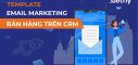 Template email marketing bán hàng trên CRM